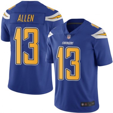 Los Angeles Chargers NFL Football Keenan Allen Electric Blue Jersey Men Limited #13 Rush Vapor Untouchable